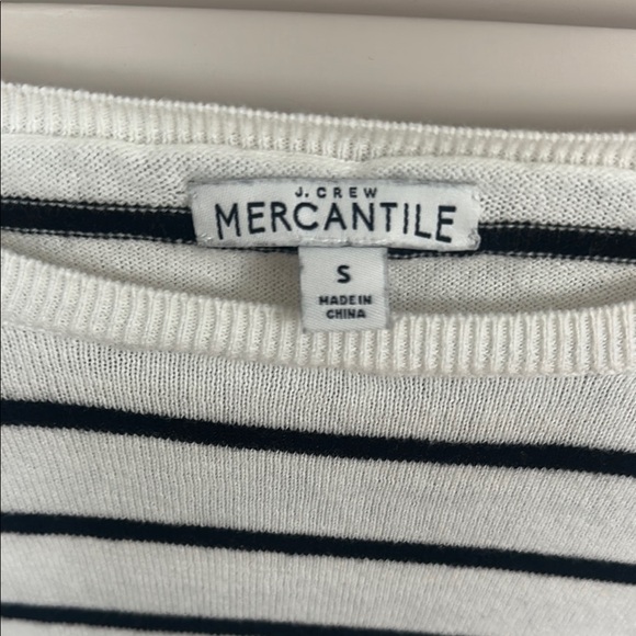 Like new J.Crew Mercantile Striped Cardigan Sweater - Picture 2 of 6